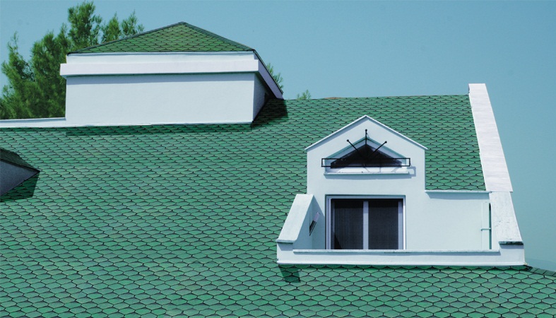Yeşilyurt profesyonel membran Çatı – Shingle cati örneği
